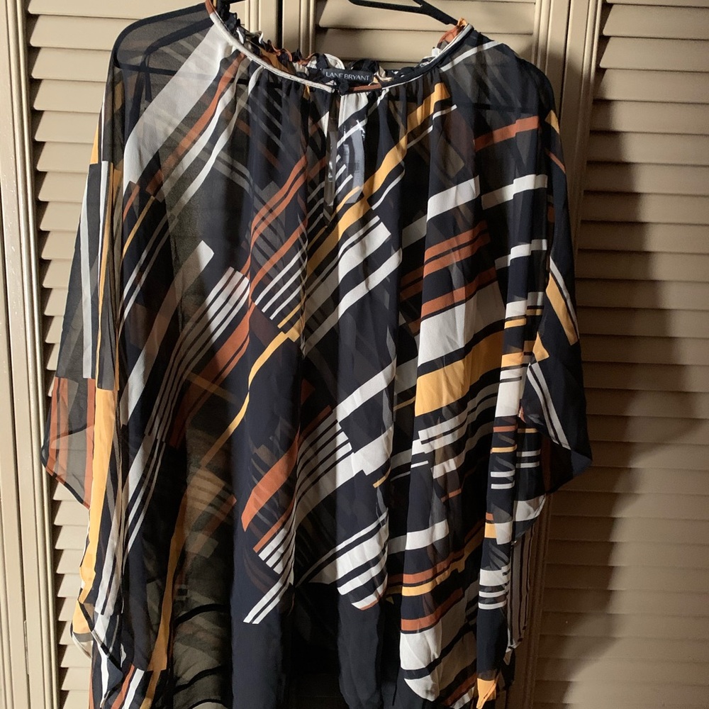 Lane Bryant sheer top Size 18/20